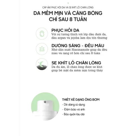 Huyết Thanh Re:p Cấp Nước 30ml - Serum Phục Hồi Da Dầu & Dưỡng Ẩm Giàu Chất Dinh Dưỡng, An Toàn Cho Da Nhạy Cảm