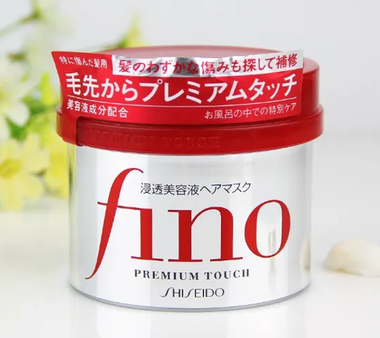 Kem Ủ Tóc Fino Premium Touch Shiseido 230G - Dưỡng Ẩm, Phục Hồi Tóc Hư Tổn, Giúp Tóc Óng Ả, Mềm Mượt, Thoải Mái Như Spa