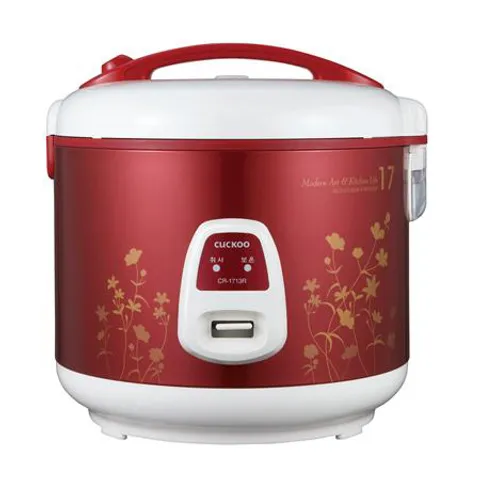 Nồi cơm điện Cuckoo CR-1713R 2.8L nắp gài - Thiết kế sang trọng, 3 mâm nhiệt nấu cơm nhanh chóng và tiện lợi, phù hợp cho gia đình 8 người