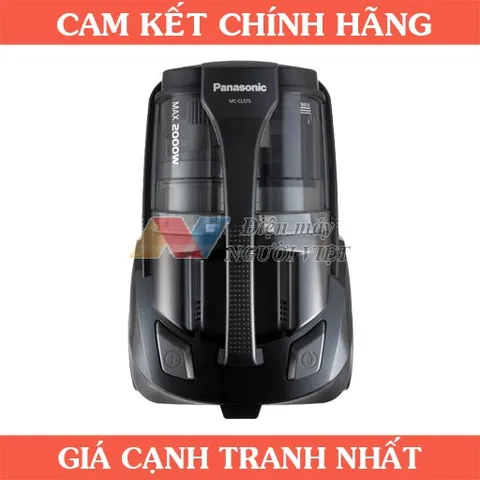 Máy Hút Bụi Panasonic MC-CL575KN49 2000W - Công Suất 270W, Bộ Lọc HEPA Kép, Dung Tích 2.2L, Dễ Dàng Vệ Sinh, Thiết Kế Sang Trọng