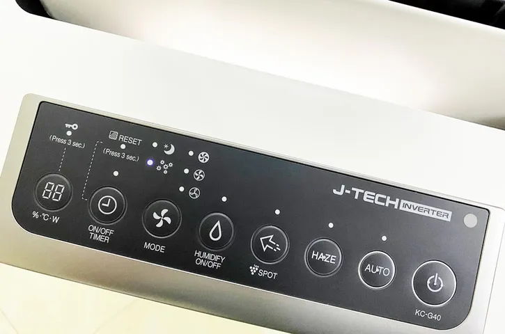 Máy Lọc Không Khí Tạo Ẩm Sharp KC-G50EV-W 38m2 - Công Nghệ Inverter, Hệ Thống Lọc 3 Cấp, Tự Động Thông Minh, Khử Mùi Hiệu Quả