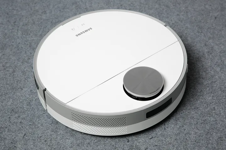 Robot Hút Bụi Thông Minh Samsung VR30T85513W/SV - Lực Hút 4200PA, Thiết Kế Nhỏ Gọn, Tự Tạo Bản Đồ 3D, Điều Khiển Bằng Giọng Nói