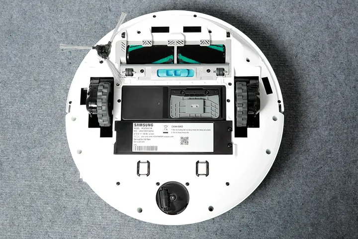 Robot Hút Bụi Thông Minh Samsung VR30T85513W/SV - Lực Hút 4200PA, Thiết Kế Nhỏ Gọn, Tự Tạo Bản Đồ 3D, Điều Khiển Bằng Giọng Nói