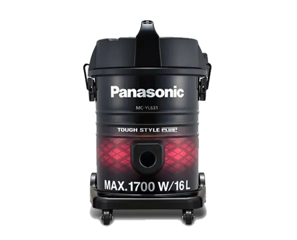 Máy Hút Bụi Công Nghiệp Panasonic MC-YL631RN46 - Dung Tích 16L, Công Suất 1700W, Thiết Kế Hiện Đại, Bộ Lọc Kháng Khuẩn
