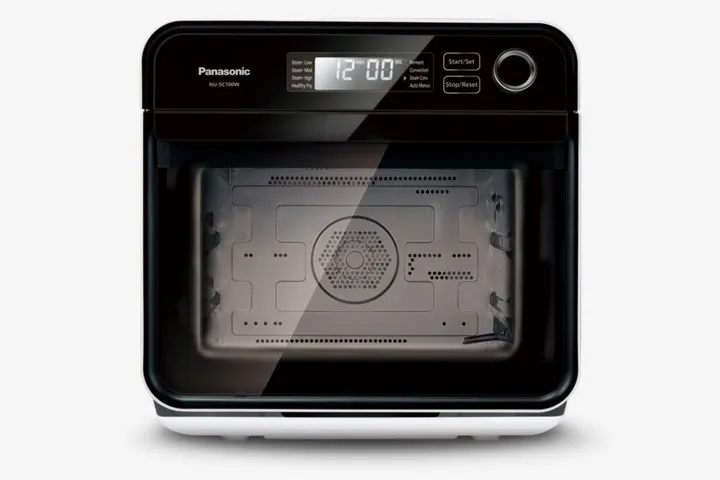 Lò hấp nướng đối lưu Panasonic NU-SC100WYUE 15 lít - Thiết kế hiện đại, chế độ nấu đa dạng, dễ sử dụng và vệ sinh