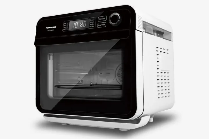 Lò hấp nướng đối lưu Panasonic NU-SC100WYUE 15 lít - Thiết kế hiện đại, chế độ nấu đa dạng, dễ sử dụng và vệ sinh