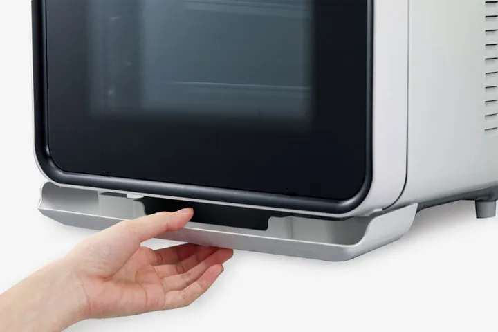 Lò hấp nướng đối lưu Panasonic NU-SC100WYUE 15 lít - Thiết kế hiện đại, chế độ nấu đa dạng, dễ sử dụng và vệ sinh