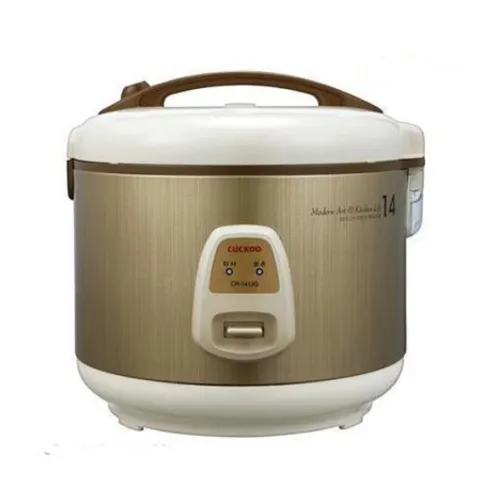 Nồi cơm điện Cuckoo CR-1413 2.5L Nắp Gài - Thiết Kế Gọn Nhẹ, Công Suất 820W, Chức Năng Nấu và Hâm Nóng Tiện Lợi