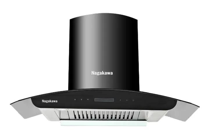 Máy Hút Mùi Nagakawa NKCH06M70 - Thiết Kế Cong Sang Trọng, Lọc Khử Mùi Hiệu Quả, Phù Hợp Với Mọi Nhà Bếp