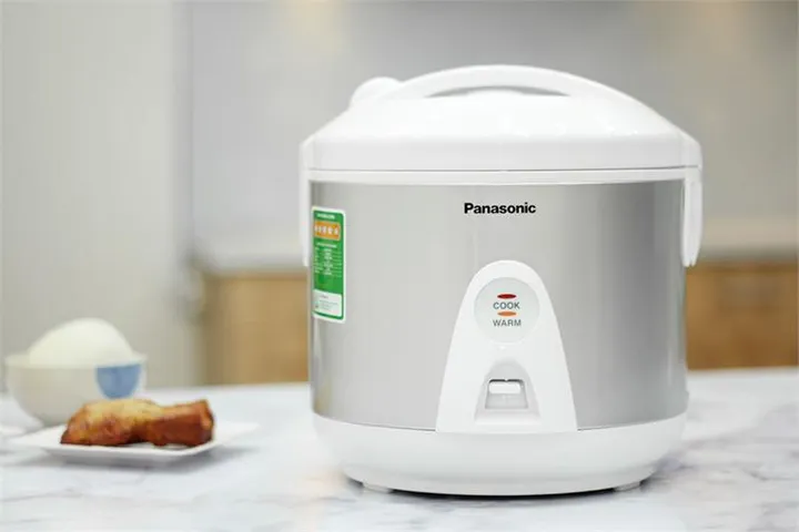 Nồi Cơm Điện Panasonic SR-MVN10LRAX 1 Lít - Nấu Cơm Nhanh Chín, Dung Tích 1 Lít, Thiết Kế Sang Trọng, Phù Hợp Gia Đình 2-4 Người