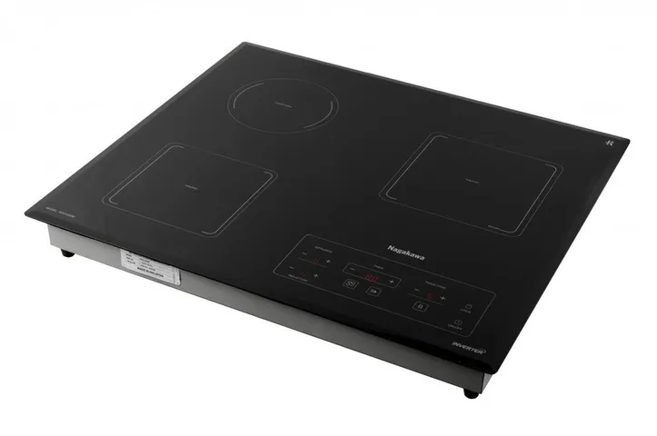 Bếp Từ Đôi Nagakawa NK2C22MB UltraSlim - Thiết Kế Sang Trọng, Công Nghệ Inverter Tiết Kiệm Điện, Chức Năng Booster Nấu Nhanh, Đảm Bảo An Toàn