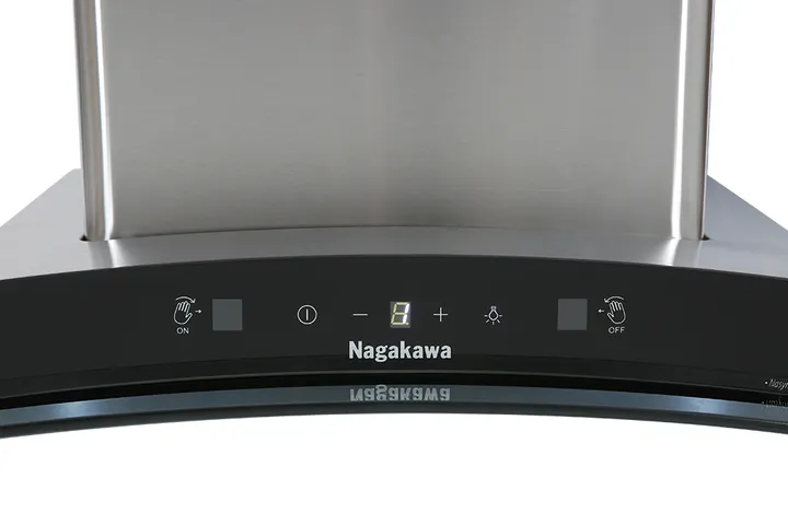 Máy Hút Mùi Cao Cấp Nagakawa NKCH02M70 - Công Nghệ NaSYNC, Điều Khiển Cảm Ứng, 1000m³/h, Thiết Kế Sang Trọng, Sản Xuất Malaysia