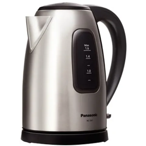 Ấm Siêu Tốc Panasonic NC-SK1BRA 1.6L - Đun Nước Nhanh 2200W, Inox Bóng, Tiện Ích Hiện Đại cho Gia Đình