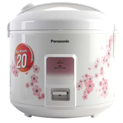 Nồi Cơm Điện Panasonic SR-MVQ187SRA 1.8L Nắp Gài - Thiết Kế Hiện Đại, Dễ Dùng, Nấu Cơm Nhanh, Giữ Nóng Lâu, Hấp Tiện Lợi