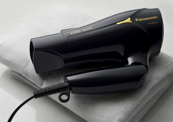 Máy Sấy Tóc Panasonic EH-NE64-K645 2000W - 3 Chế Độ Sấy Nhanh & Tạo Ion Chống Tĩnh Điện, Dễ Dàng Mang Theo Khi Du Lịch