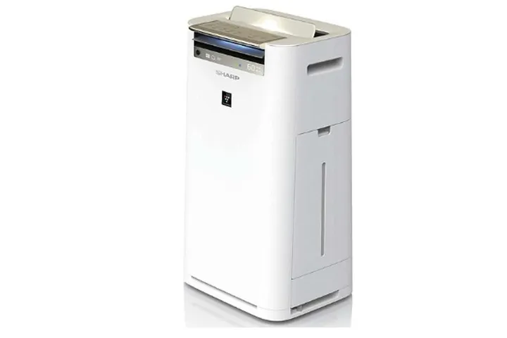 Máy Lọc Không Khí Sharp KC-G60EV-W - Thiết Kế Hiện Đại, 3 Hệ Thống Lọc, Tự Động Thông Minh, Khử Mùi, Giảm Bụi PM 2.5 Cho Không Gian Sống Trong Lành