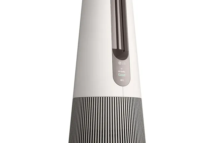 Máy Lọc Không Khí LG PuriCare AeroTower Màu Be - Công Nghệ UVnano, Lọc Bụi PM0.3 Hiệu Quả Trong Phạm Vi Dưới 76m²