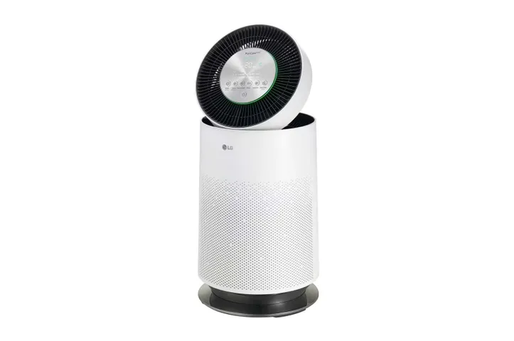 Máy Lọc Không Khí LG PuriCare AS65GDWH0 - Lọc Bụi Siêu Mịn PM0.01, Diệt Khuẩn 99.9%, Công Nghệ 360 Độ, Điều Khiển Thông Minh LG ThinQ