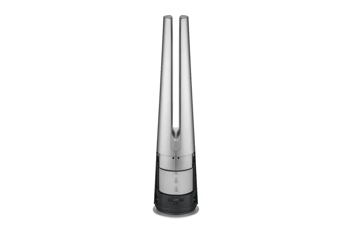 Máy Lọc Không Khí LG PuriCare AeroTower Màu Bạc - Công Nghệ UVnano, True HEPA, Phạm Vi Lọc 76m², Tiện Ích Thông Minh, Chính Hãng