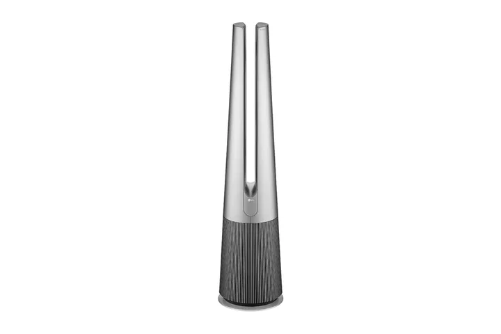 Máy Lọc Không Khí LG PuriCare AeroTower Màu Bạc - Công Nghệ UVnano, True HEPA, Phạm Vi Lọc 76m², Tiện Ích Thông Minh, Chính Hãng