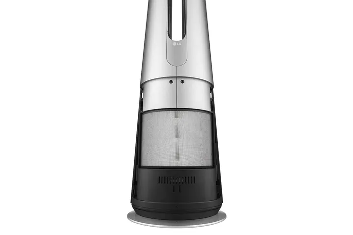 Máy Lọc Không Khí LG PuriCare AeroTower Màu Bạc - Công Nghệ UVnano, True HEPA, Phạm Vi Lọc 76m², Tiện Ích Thông Minh, Chính Hãng