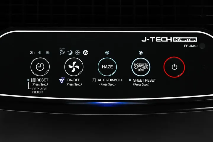 Máy Lọc Không Khí Sharp FP-JM40V-B - Lọc Bụi, Khử Mùi, Bắt Muỗi An Toàn Với Công Nghệ Plasmacluster Ion, Tiết Kiệm Điện Inverter