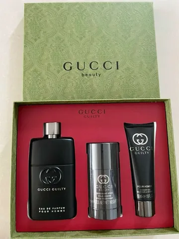 Set Gucci Guilty Pour Homme EDP( NH90ML+ ST50ML+LKM70G)