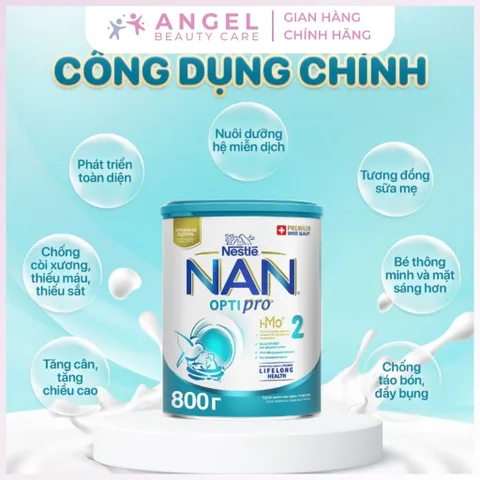 Sữa Nan Nga 800g Số Một, Dinh Dưỡng Cho Bé 0-6 Tháng