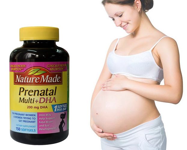 Phân biệt vitamin bầu Nature Made Prenatal Multi DHA của Mỹ chính hãng mới nhất 2020