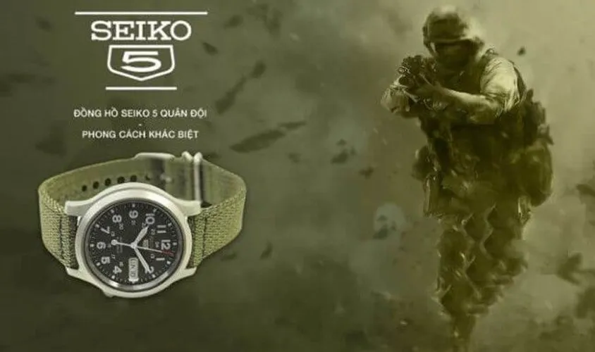 [NEWS] Cách phân biệt đồng hồ Seiko 5 quân đội Auth và Fake