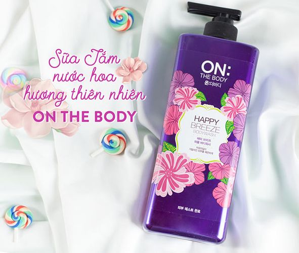 Review sữa tắm On The Body Hàn Quốc mùi nào thơm nhất?