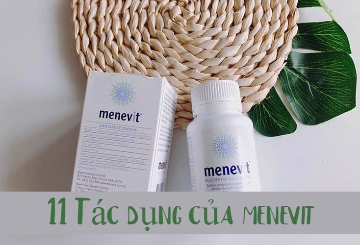 11 Tác dụng của menevit cho nam giới nâng cao chất lượng tinh trùng