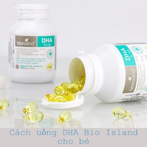 Cách uống DHA Bio Island cho bé? Giá DHA Úc cho bé là bao nhiêu?