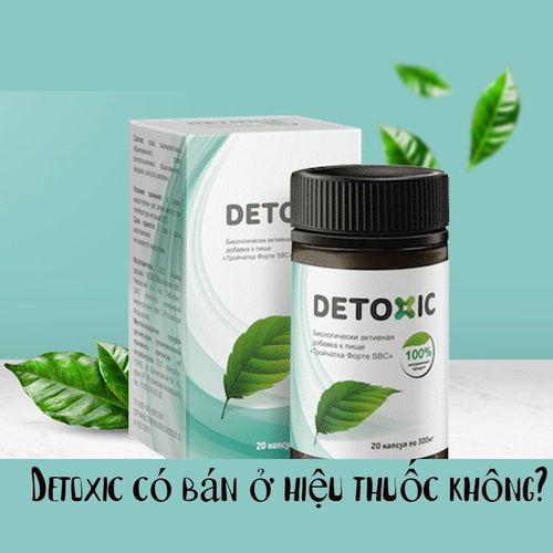 [Giải Đáp] Detoxic có bán ở hiệu thuốc không?
