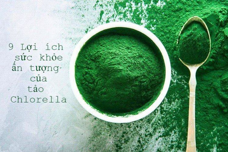 9 Lợi ích sức khỏe ấn tượng của tảo Chlorella