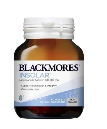 Viên uống đẹp da Blackmores Insolar High Dose Vitamin B3 500mg | Chiaki.vn
