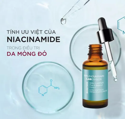Tinh chất hỗ trợ kiềm dầu Bruno Vassari Lab Divion Boosters Skin Clarifier  | Chiaki.vn