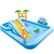 Bể Bơi Phao Cầu Trượt Xanh Có Vòi Phun Mưa Intex 57161