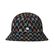 Nón MLB Bucket Hat Monogram Rainbow Dome 32CPH4111-50L