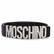Thắt Lưng Moschino Logo Plaque Belt 3,5cm Khóa Trắng