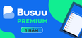 Tài Khoản Học Ngoại Ngữ Busuu Premium 1 Năm