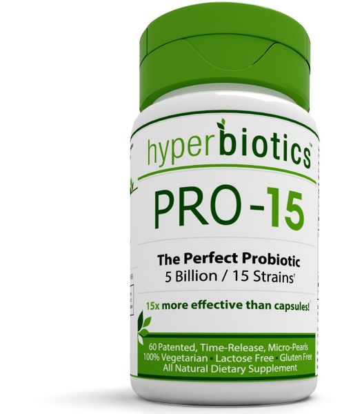 Hyperbiotics PRO-15 - Men Vi Sinh Hỗ Trợ Tiêu Hóa Của Mỹ