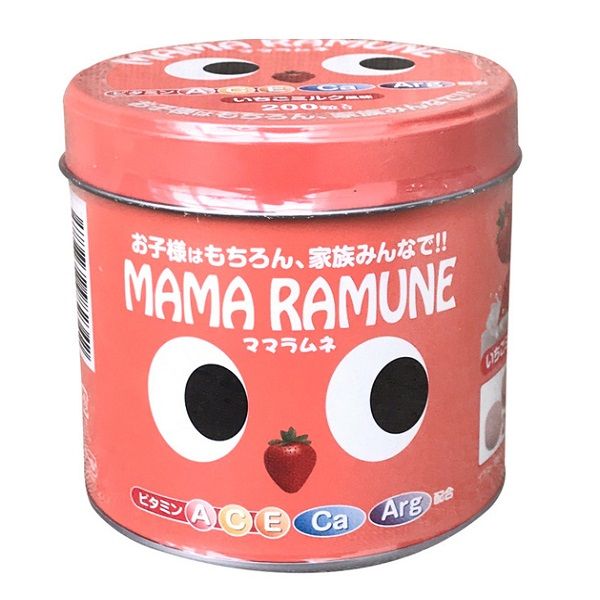 Kẹo Mama Ramune Bổ Sung Vitamin Cho Bé Của Nhật