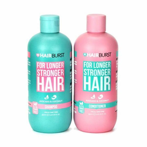 Bộ Dầu Gội HairBurst For Longer Stronger Cải Thiện Rụng Tóc