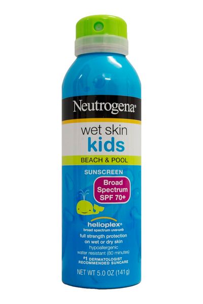 Kem Chống Nắng Neutrogena Wet Skin Kids SPF70 Dạng Xịt