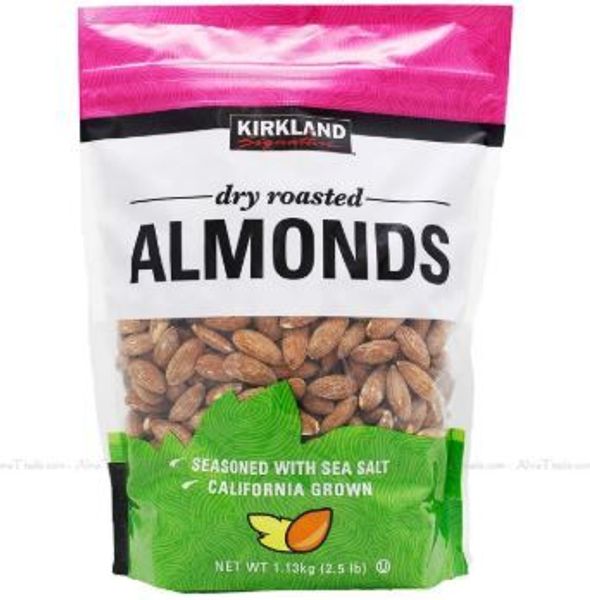 Hạnh Nhân Rang Muối Kirkland Almonds 1.13kg