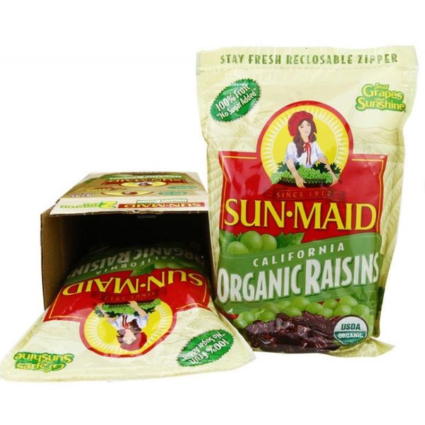 Nho Khô Hữu Cơ Sun Maid Organic Raisins Mỹ