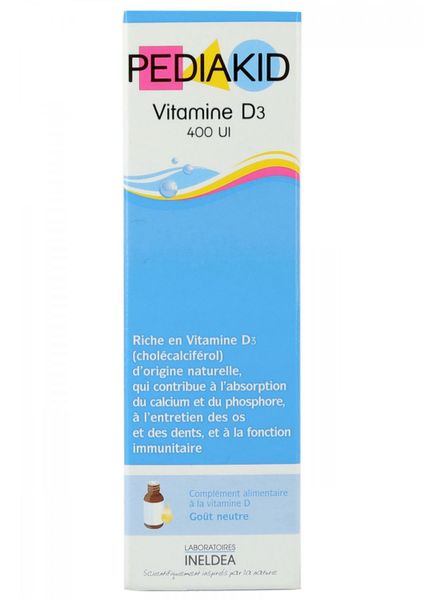 Pediakid Vitamin D3 Cho Bé Từ Sơ Sinh Của Pháp