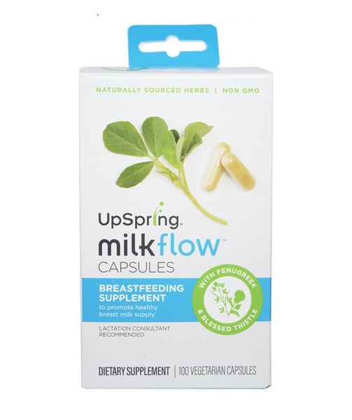 Viên Uống Lợi Sữa UpSpring Milkflow Cỏ Cà Ri