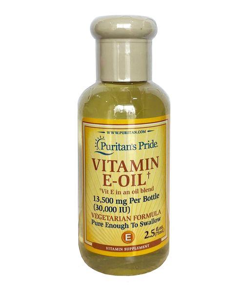 Vitamin E-Oil Puritan's Pride Tinh Khiết 30.000IU Dạng Nước